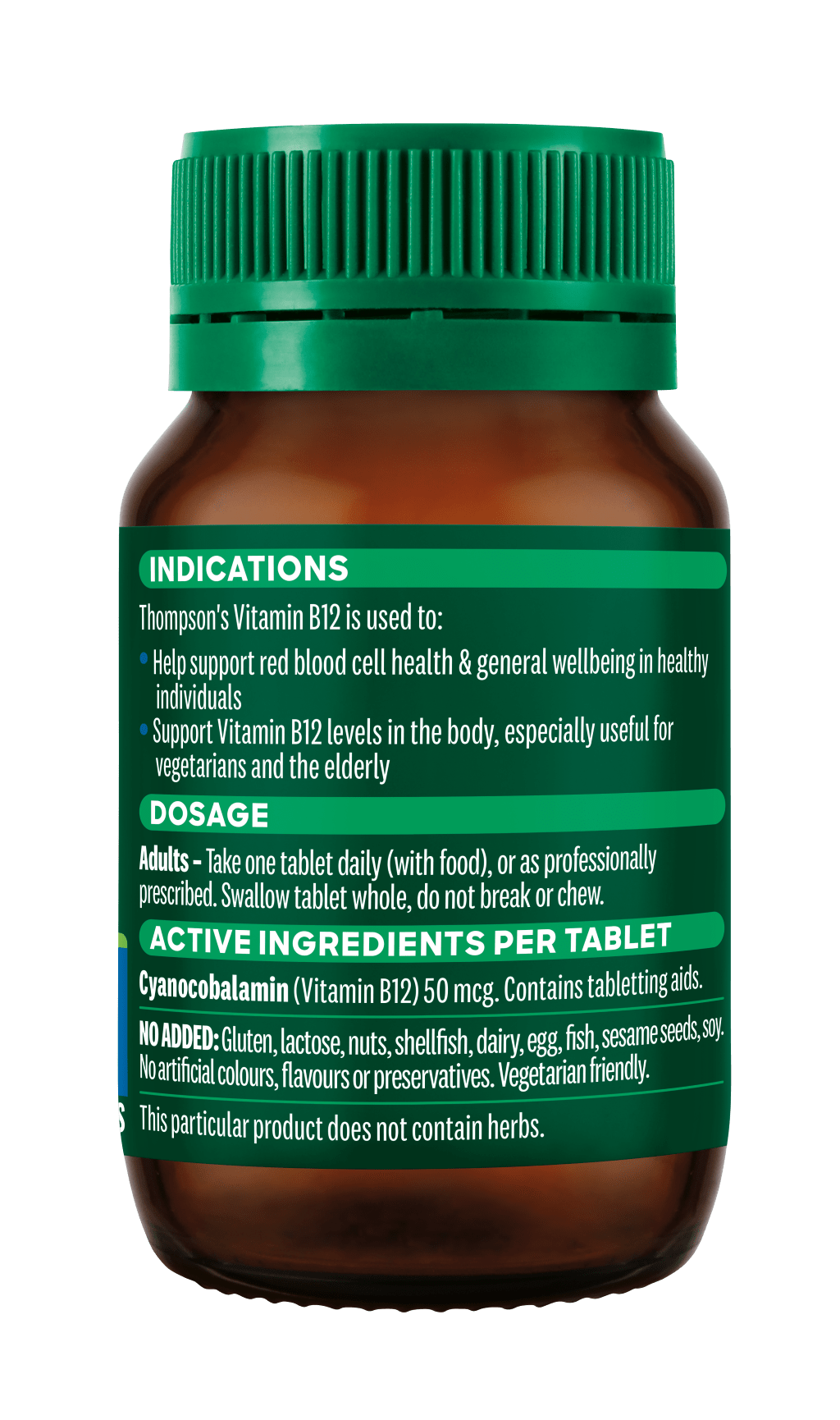 TN Vitamin B12 50mcg Tablets 100s