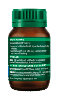 TN Vitamin B12 50mcg Tablets 100s