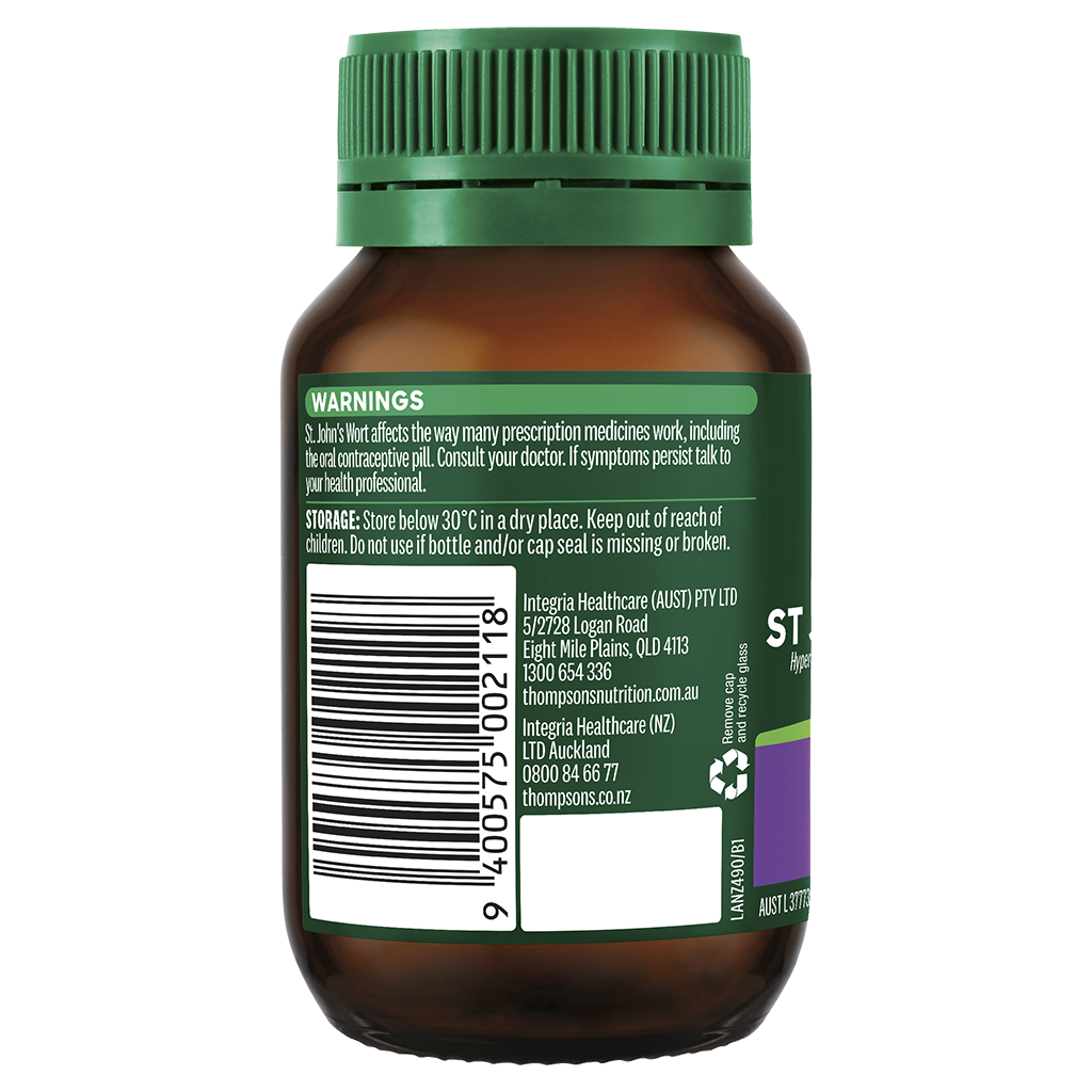 TN OneADay St Js Wort 4000mg Tab 60s