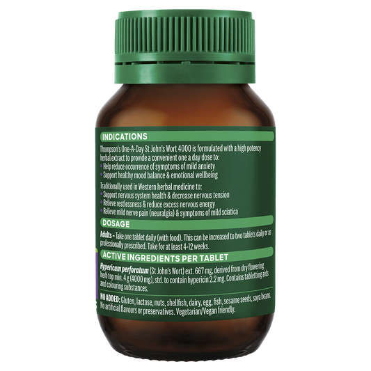TN OneADay St Js Wort 4000mg Tab 60s