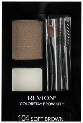 Revlon Colorstay Brow Kit Soft Brown 104
