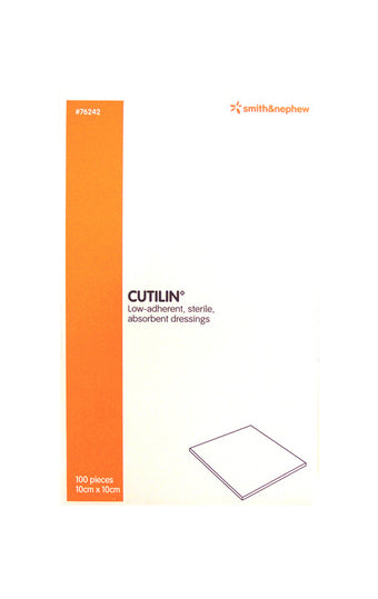 compare product CUTILIN Sterile Pad 10x10cm Box100pk