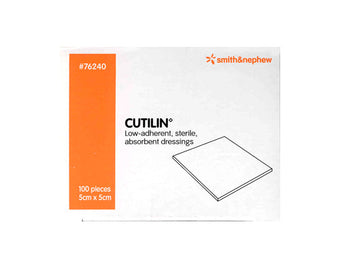 compare product CUTILIN Sterile Pad 5x5cm Box 100pk