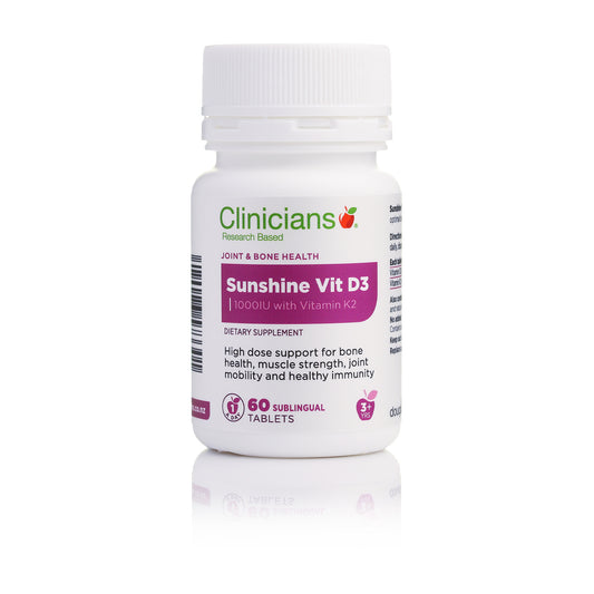 CLINIC. Sunshine Vitamin D3 Tabs 60s