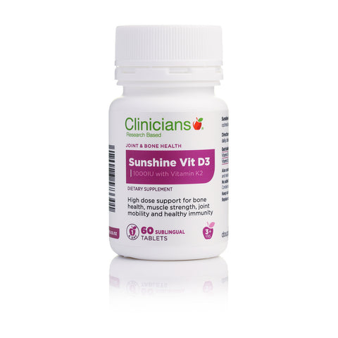 CLINIC. Sunshine Vitamin D3 Tabs 60s