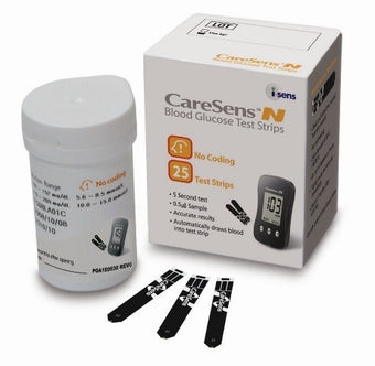compare product CareSens N Test Strips 50
