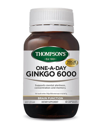 compare product TN One-A-Day Ginkgo 6000mg 60s