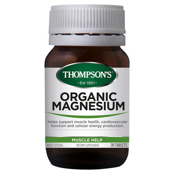 TN Organic Magnesium 30tabs