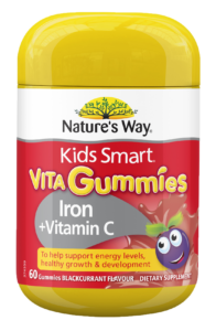 compare product NATURES WAY KidS VG Iron+Vit C 60s