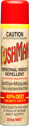 compare product BUSHMAN Heavy Duty Aerosol 60g