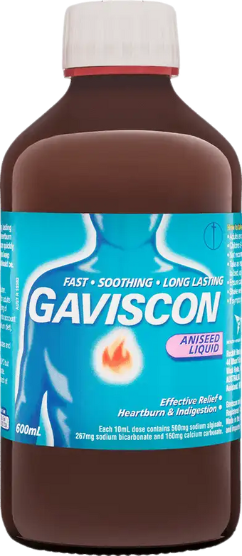 compare product GAVISCON Liq. Aniseed 600ml