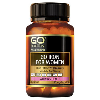 compare product GO Iron for Women 30vcaps