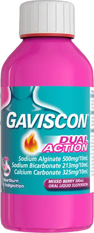 GAVISCON Dual Act M/Berry Liq 300ml